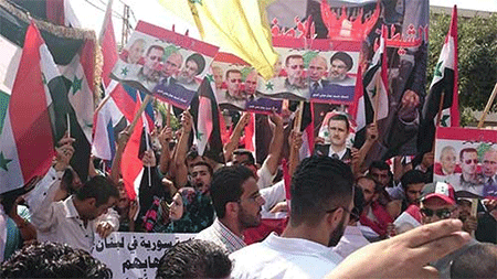 Estudiantes sirios en Líbano expresan su agradecimiento a Moscú